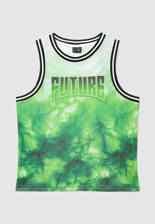 Lightning Bolt Mesh tank top for Boys