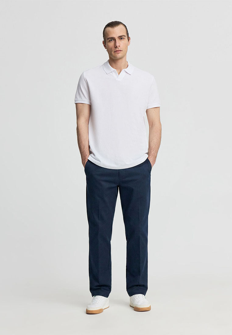 Men's Plain Polo T-Shirt