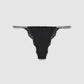 Women's Rhinestone Strap Floral Lace Thong
