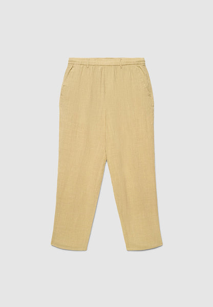 Men's Embossed Relaxed Trousers