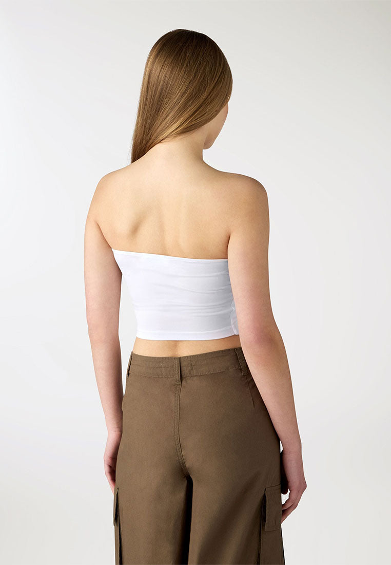 Women's Plain Bandeau Top