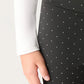 Long flared leggings with rhinestones for Girls