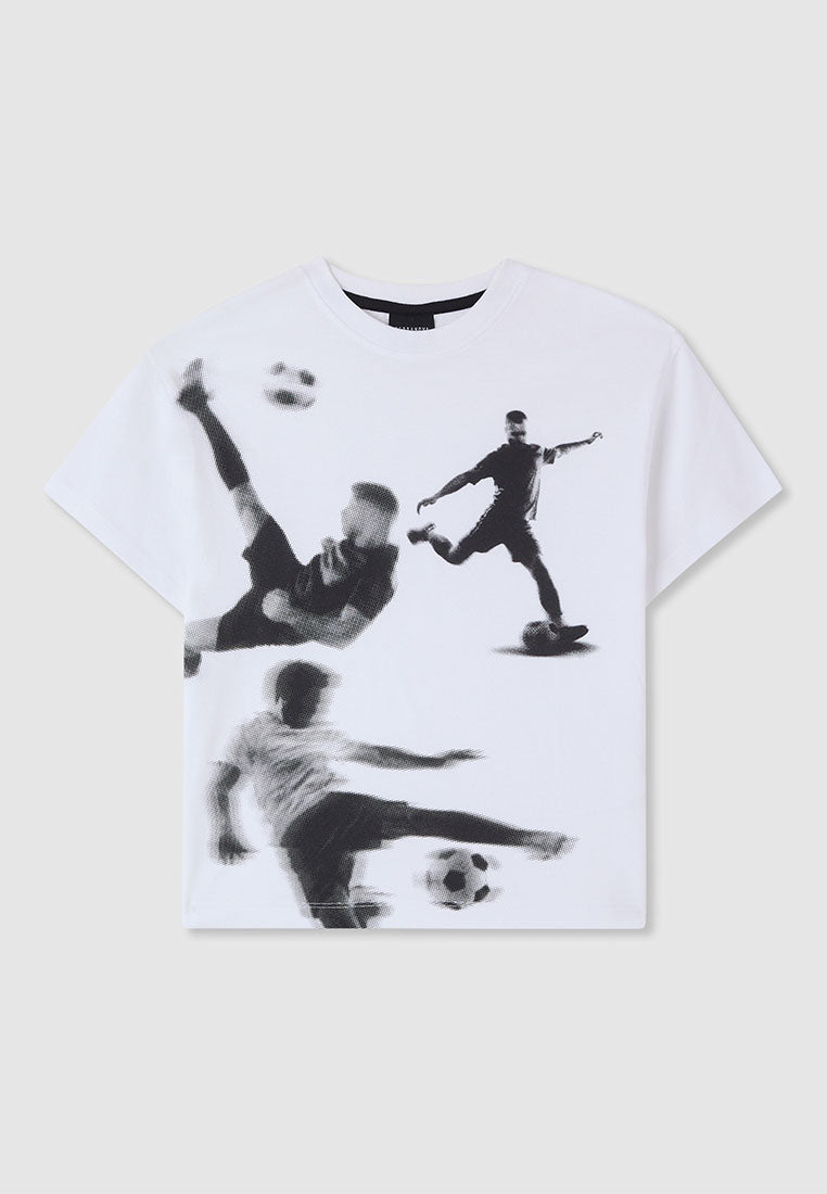 Kids Boys Short-sleeved T-shirt