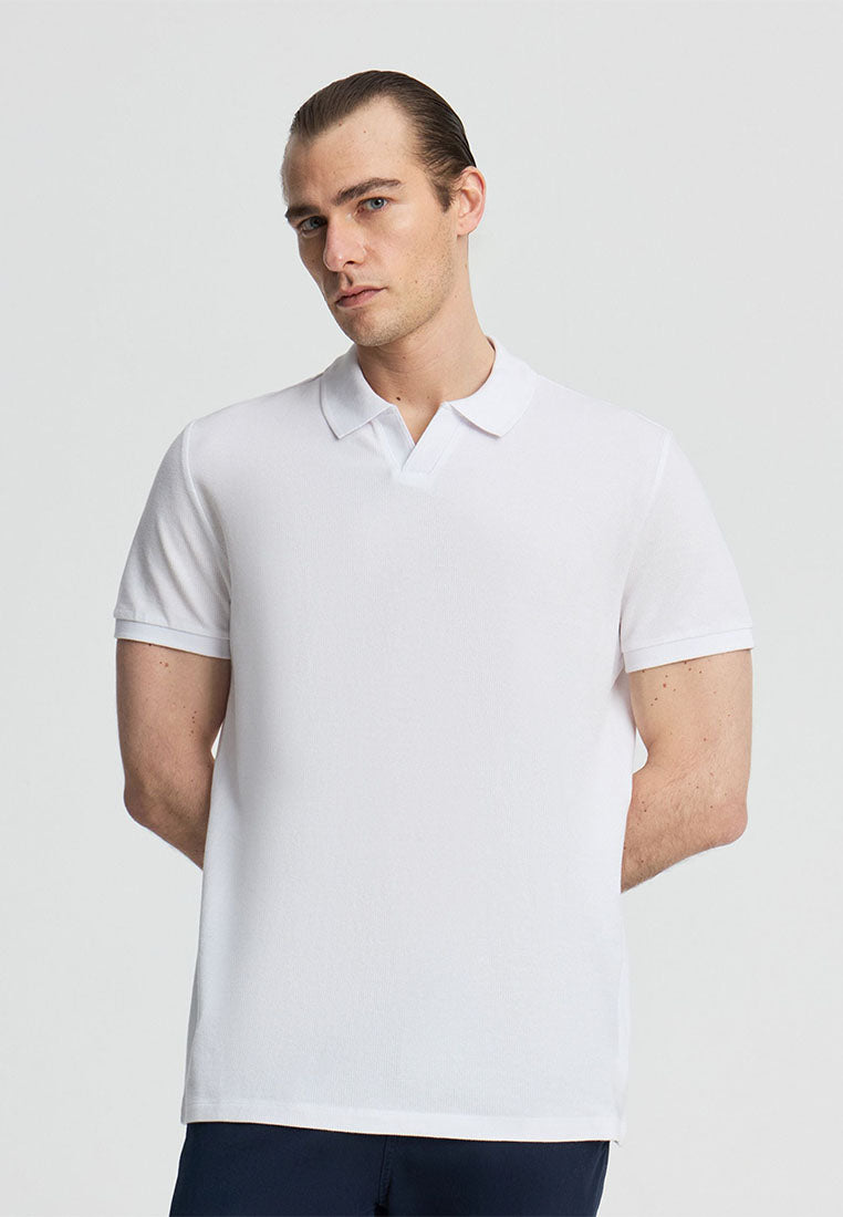 Men's Plain Polo T-Shirt