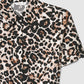 Women's Animalier knot Crop Shirt
