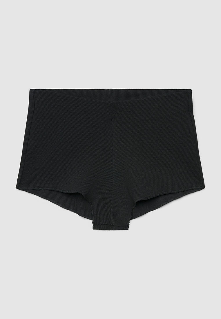 Women’s Ribbed Elastic Waist Culottes
