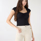 Women's Sweatheart Crop T-shirt