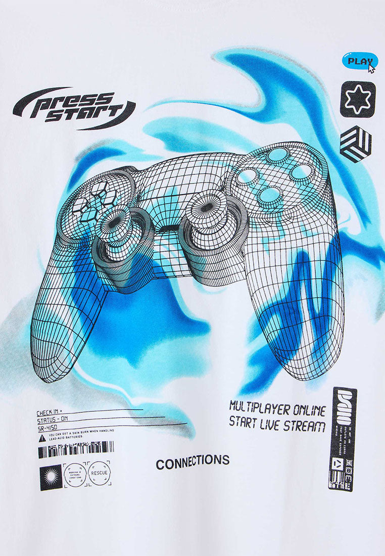 Videogame print T-shirt for Boys