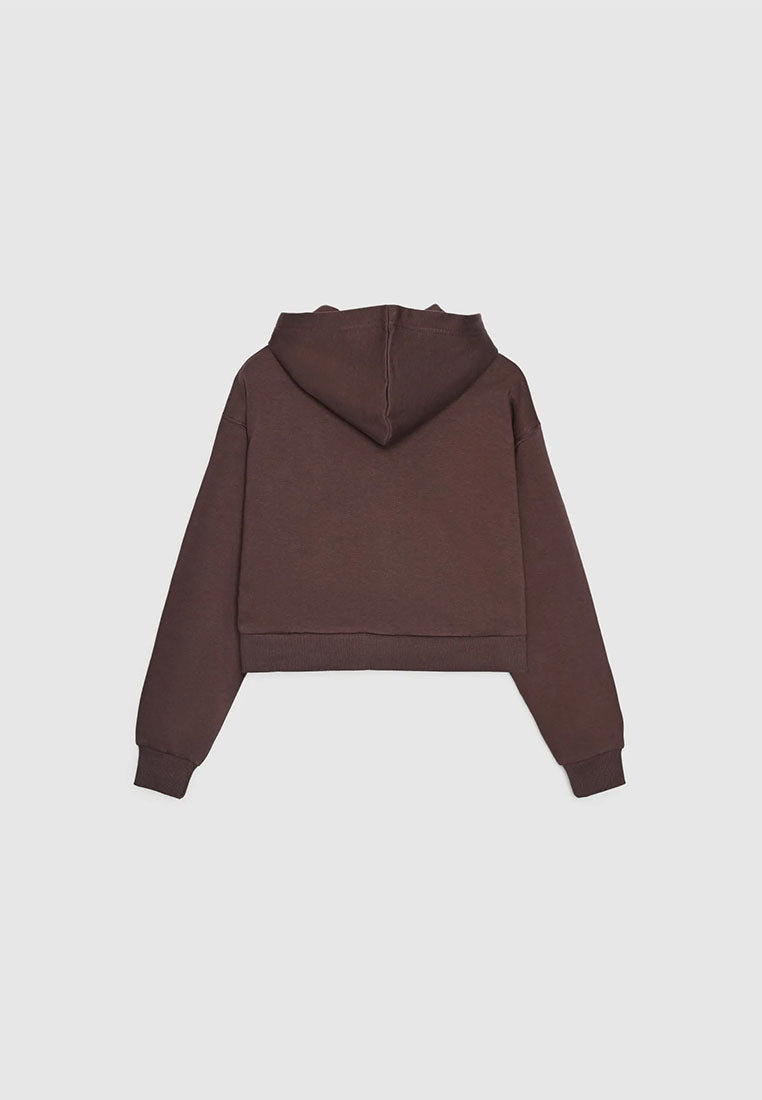 Women's Cropped Hoodie Sweatshirt
