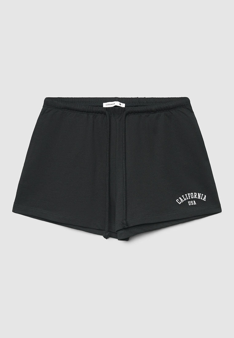 Women's Varsity Graphic Drawstring Shorts