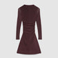 Women's Ruched Bodycon Dress