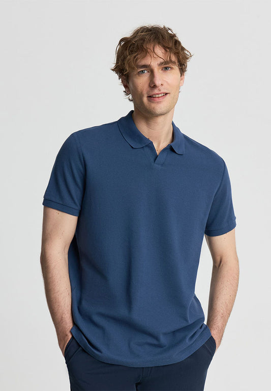 Men's Plain Polo T-Shirt