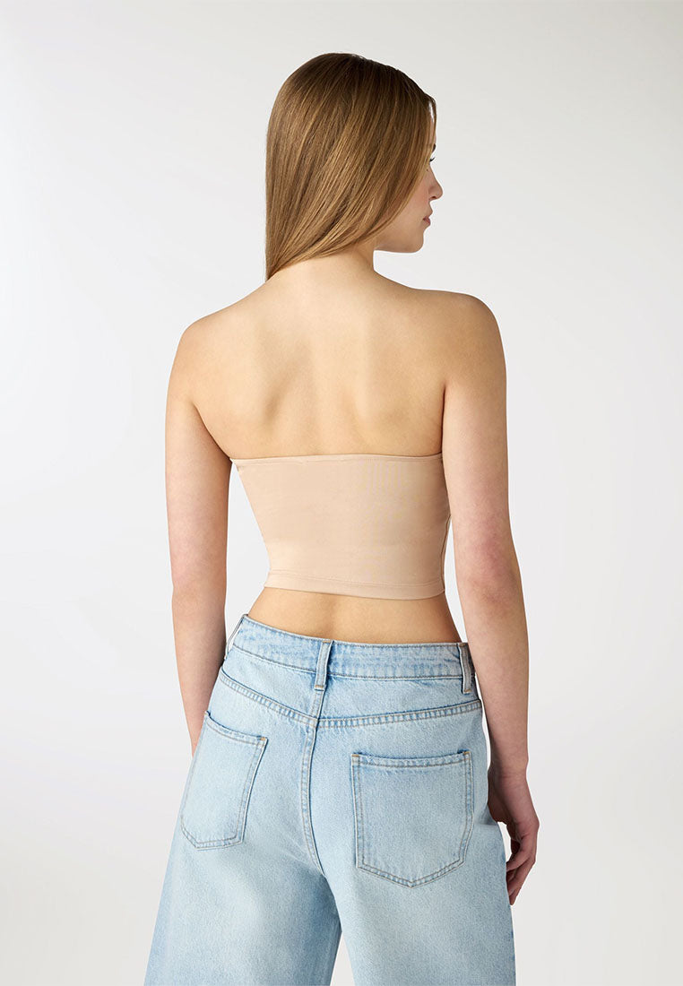 Women's Plain Bandeau Top