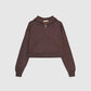 Women's Cropped Hoodie Sweatshirt