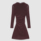 Women's Ruched Bodycon Dress