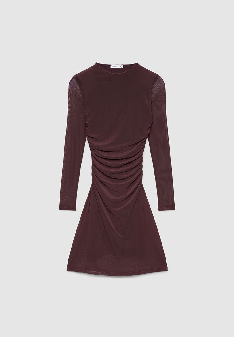 Women's Ruched Bodycon Dress