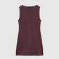 Women's Pinstripe Sleeveless Mini Dress