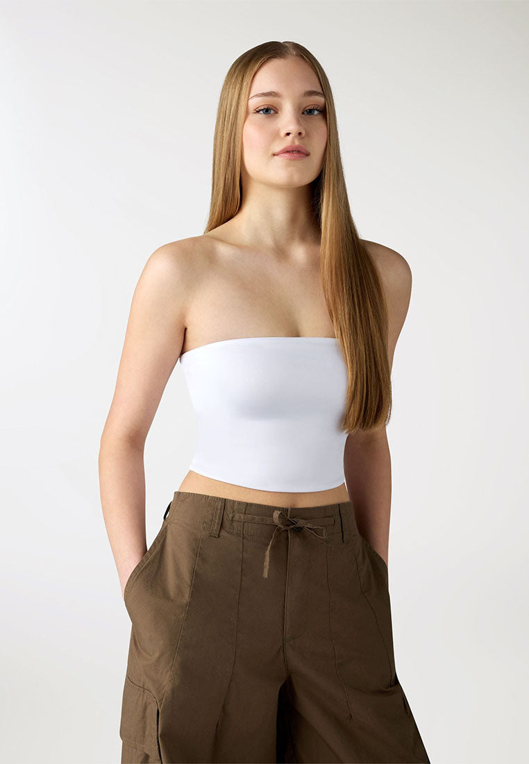 Women's Plain Bandeau Top