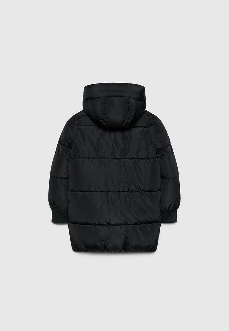 Heavyweight Hooded Winter Coat for Girls