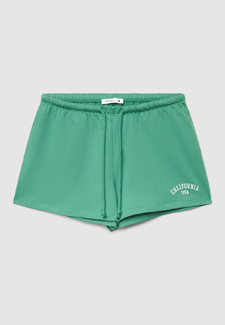 Women's Varsity Graphic Drawstring Shorts