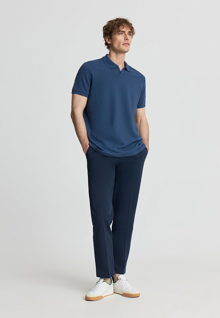 Men's Plain Polo T-Shirt