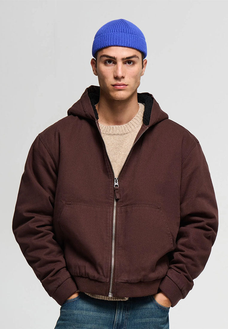 Men's Hooded jacket with zip