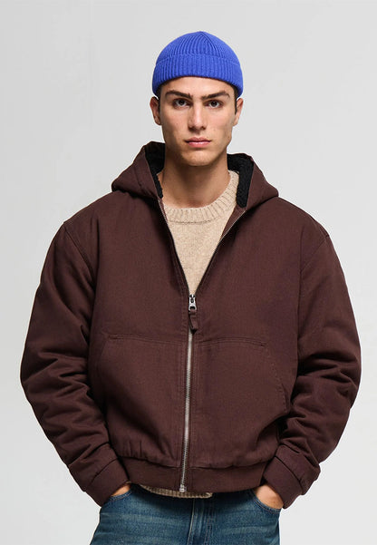 Men's Hooded jacket with zip
