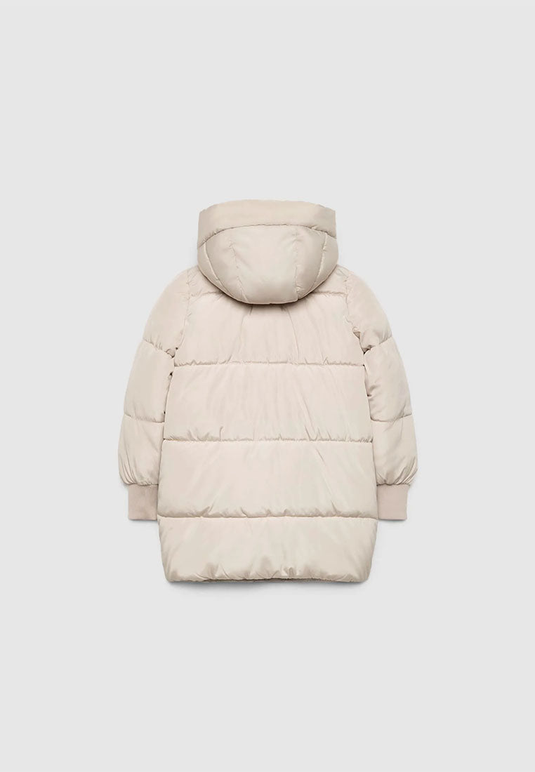 Heavyweight Hooded Winter Coat for Girls