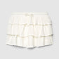 Women's Three-Tier Mini Skirt