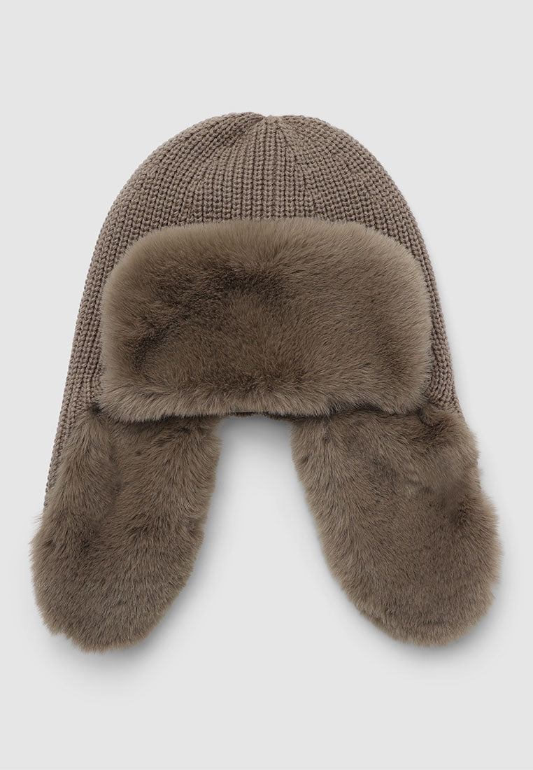 Women's Aviator hat with ear flaps