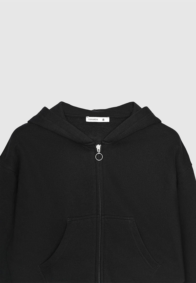 Women's Cropped Hoodie Sweatshirt