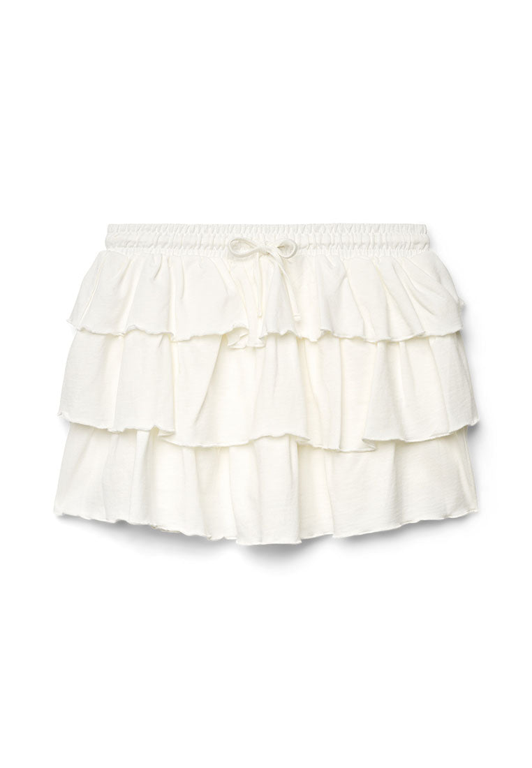 Women's Three-Tier Mini Skirt