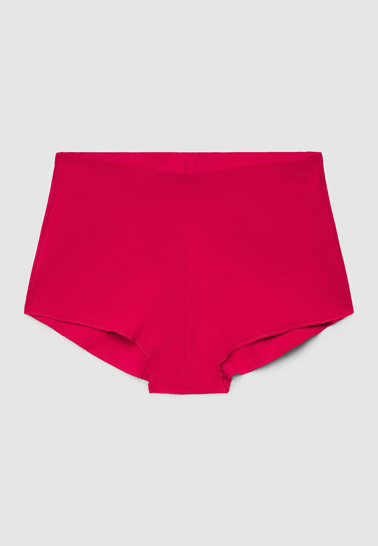 Women’s Ribbed Elastic Waist Culottes