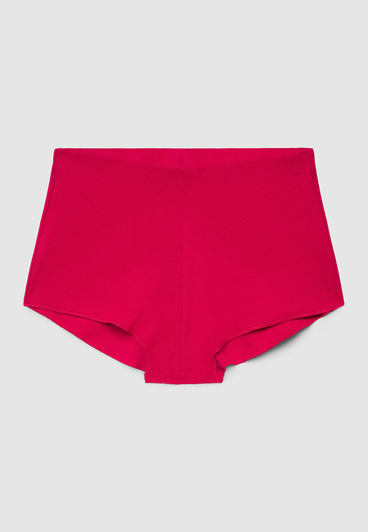 Women’s Ribbed Elastic Waist Culottes