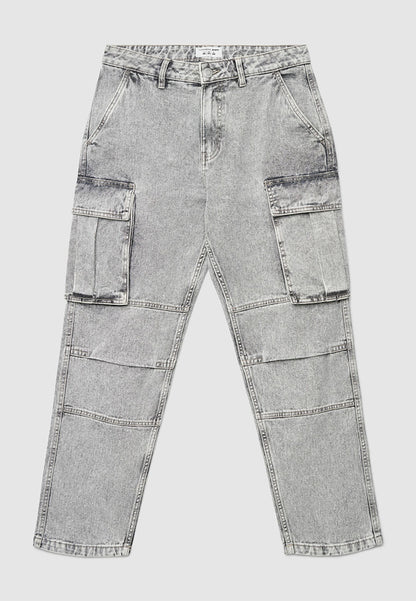 Men's Oversized Cargo Jeans