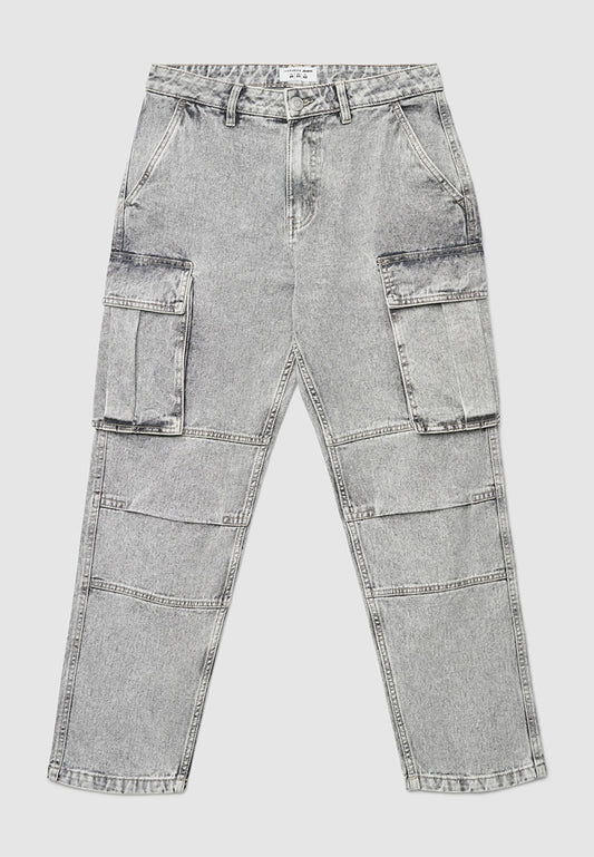 Men's Oversized Cargo Jeans