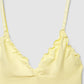 Women's V-neck Top with Ruffles