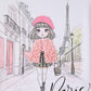 Kids Girls Short-sleeved T-shirt