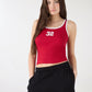 Women's Constracting Trim Tank Top