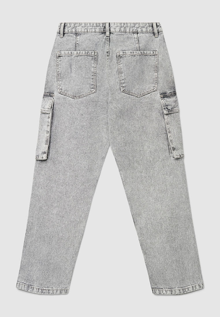 Men's Oversized Cargo Jeans