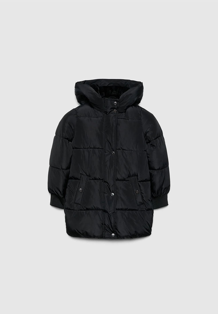 Heavyweight Hooded Winter Coat for Girls