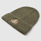 Women's Embroidery Ribbed Beanie