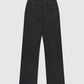 Women's Wide-leg jeans with rhinestones