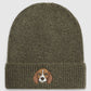 Women's Embroidery Ribbed Beanie