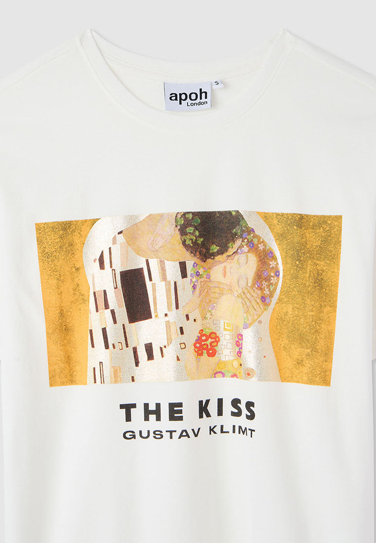 Women's Loose T-shirt with Klimt print