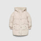 Heavyweight Hooded Winter Coat for Girls