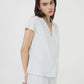 Women's Striped Short-Sleeve Pajama