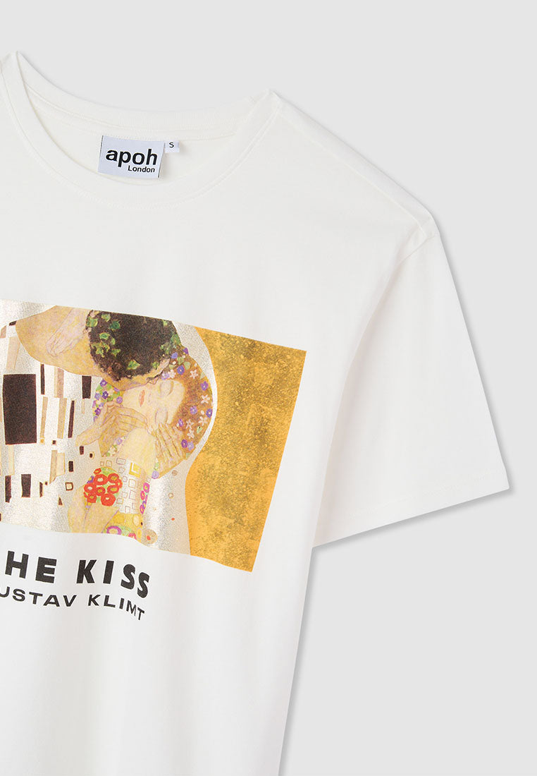 Women's Loose T-shirt with Klimt print