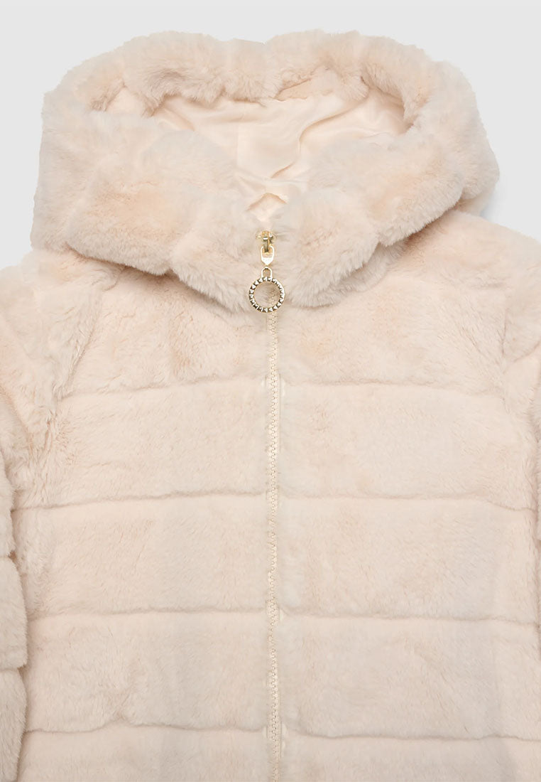 Hooded bomber jacket for Girls