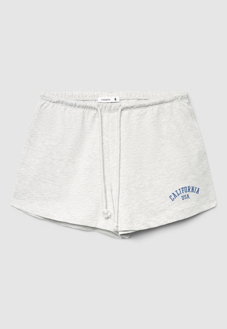 Women's Varsity Graphic Drawstring Shorts
